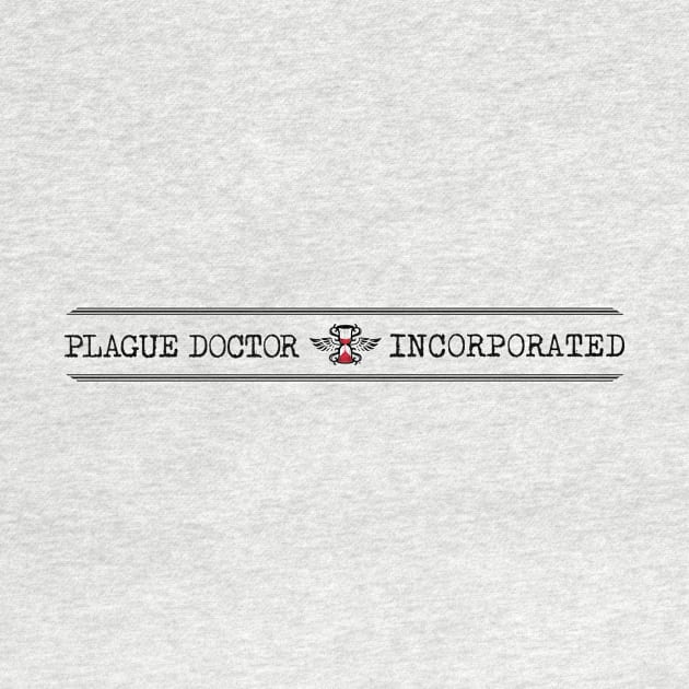 Plague Doctor, Inc.™ Long Horizontal Logo by PlagueDoctorInc